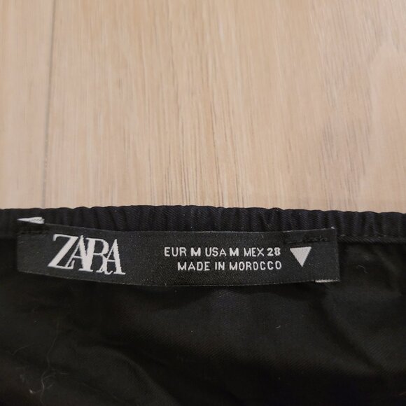 ZARA | Cotton Bra Crop Tank Top | Sz. M - Picture 6 of 8